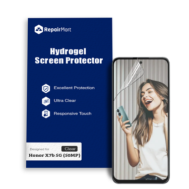 Honor X7b 5G (50MP) Compatible Premium Hydrogel Screen Protector With Full Coverage Ultra HD